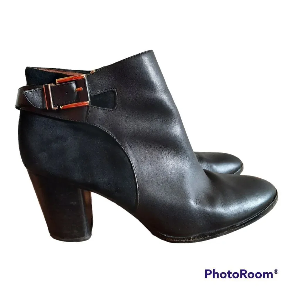 Louise et Cie Vasca Leather Booties Boots